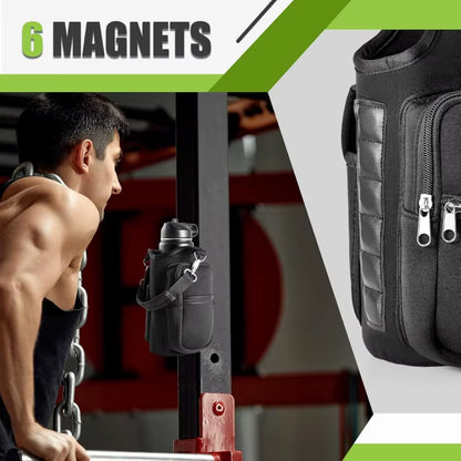 Magnetic Gym Water Bottle Holder!