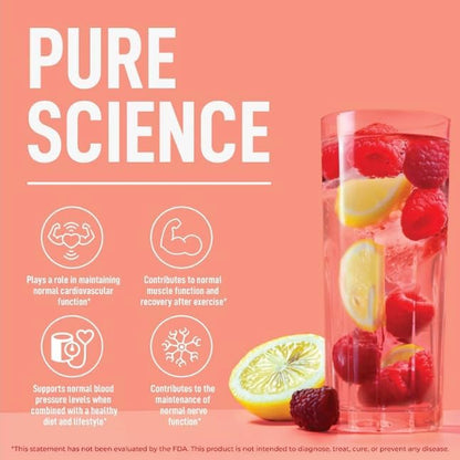 Electrolytes Powder – Raspberry Lemonade Flavor 50 Servings – No Sugar Hydration Supplement with Magnesium, Potassium, Sodium – Keto, Vegan, Fasting-Friendly, Zero Calorie Electrolyte Drink